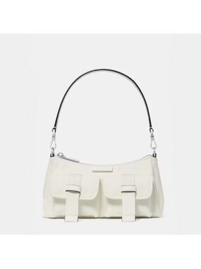 Kate Spade Carter Nylon Convertible Cargo Shoulder Crossbody Bag, Meringue NWT